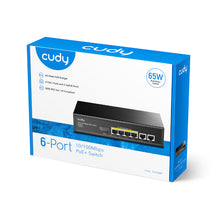 Cudy 6-Port Ethernet Unmanaged Switch – 4 Ports POE